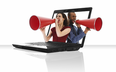 Laptop Megaphone